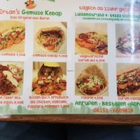 menu2 at Ertan's Gemuse Kebap in Darmstadt