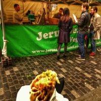 yum at Jerusalem Falafel - Food Stall in London