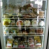 Refrigerated Products: Arepas, Empanadas, Nut Cheeses at Barichara Saludable in Bogota