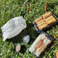 Summer and spring rolls at Nan-yea Market in Madrid