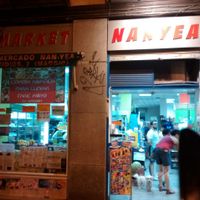 Nan-yea Asian market at Nan-yea Market in Madrid