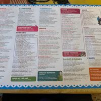 Menu - Front at Lounges - Nautico Lounge in Weymouth