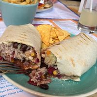 Vegan burrito 🌯 at Lounges - Nautico Lounge in Weymouth