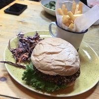 Vegan Jackfruit Burger at Lounges - Nautico Lounge in Weymouth