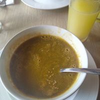 Delicious Spicy Soup. at Cardamomo in Bogota