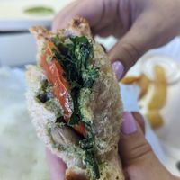 Pesto sandwich - must order at Cardamomo in Bogota