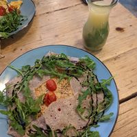 Eggplant Galette at Hommage in Cologne