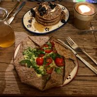 Vegan gommage and pancakes at Hommage in Cologne