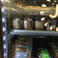 Savory items for takeout at Juice Press - Grand Central Terminal in New York City