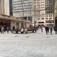 Placed to sit right outside Grand Central, up the stairs from Juice Press  (no seats in Juice Press itself) at Juice Press - Grand Central Terminal in New York City