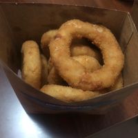 Onion rings   at BurgerFuel  in Abu Dhabi