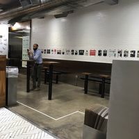 largest seating area at Juice Press -  Murray St in New York City