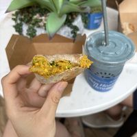 A lot of vegan options!   at Juice Press -  Murray St in New York City