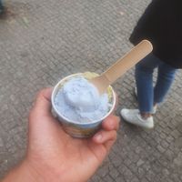 Flavours: Blue Coconut and Pistacchio at Balaram Eis in Berlin