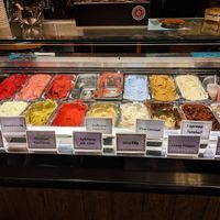 Today's choices of vegan ice cream at Balaram Eis at Balaram Eis in Berlin