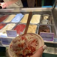 Vegan Spaghetti ice cream   at Balaram Eis in Berlin