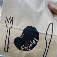 paper bag  at Frijoles - Otemachi in Tokyo