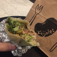 Vegetarian Burrito (Vegan) at Frijoles - Otemachi in Tokyo