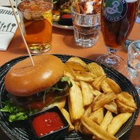 Artichoke burger from Kerubi's new vegan menu at Kerubi in Joensuu