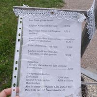 Menue 07/21 at Huendeleskopfhuette in Pfronten-kappel