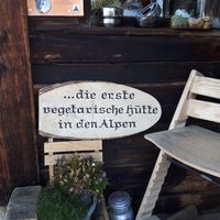 The first vegetarian cottage in the Alps at Huendeleskopfhuette in Pfronten-kappel