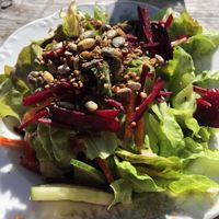 Beilagen Salat  at Huendeleskopfhuette in Pfronten-kappel