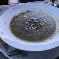 Lentilsoup at Huendeleskopfhuette in Pfronten-kappel