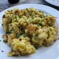 Spätzle at Huendeleskopfhuette in Pfronten-kappel