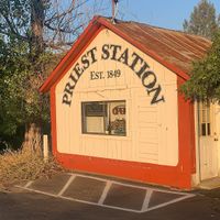 Priest Station at Priest Station Cafe in Big Oak Flat
