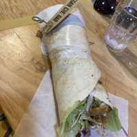 Vegan kebab   at FUD in Catania