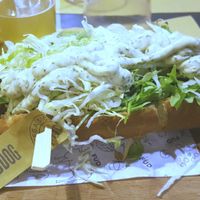 Veg oddog at FUD in Catania