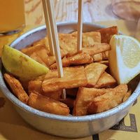 Panelle (vegan) at FUD in Catania