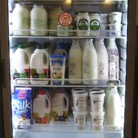 Refrigerated items  at Ecosavia in Bogota