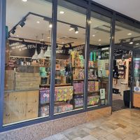 entrance - accessible at LUSH in Luxembourg City