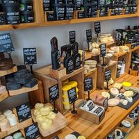 Inside at LUSH in Luxembourg City