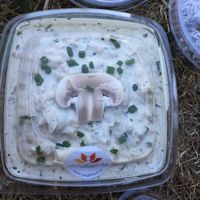 risotto champignon noix de cajou at Yogifood in Geneva