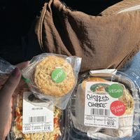 Chopped cheese wrap, orzo salad, ranger cookies  at Nature's Pantry in New Windsor