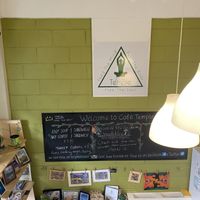   at Cafe Temple in Galway