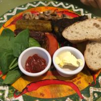 Full Irish vegan breakfast  at Cafe Temple in Galway