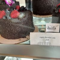Vegan Chocolate Cake  at Sinners & Saints Desserts in Venice