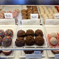 Vegan Mocha Truffle   at Sinners & Saints Desserts in Venice