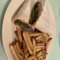 Falafel wrap  at The Garden in Scranton
