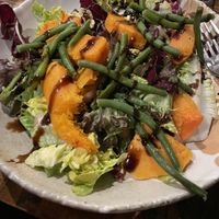 Cold butternut squash, cold beans, lettuce and balsamic vinegar. Only £15! 🤣🤣  at Zizzi - Banstead in Banstead