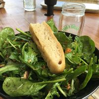 Loads of spinach. ❤️ at Fork and Salad in Kihei