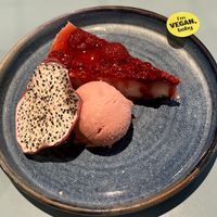 raspberry collins cheesecake  at Zizzi - Brindleyplace in Birmingham