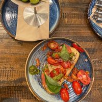 Vegan bruschetta (£7)  at Zizzi - Bristol Cabot Circus  in Bristol