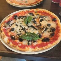 Vegan cheese pizza at Zizzi - Bristol Cabot Circus  in Bristol