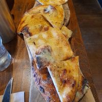 Garlic bread at Zizzi - Bene't St in Cambridge