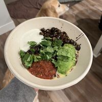 Veganized mighty bowl (vegan sour cream)  at The Mighty Bowl in Vancouver