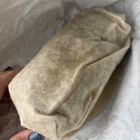 Pretty big burrito   at The Mighty Bowl in Vancouver